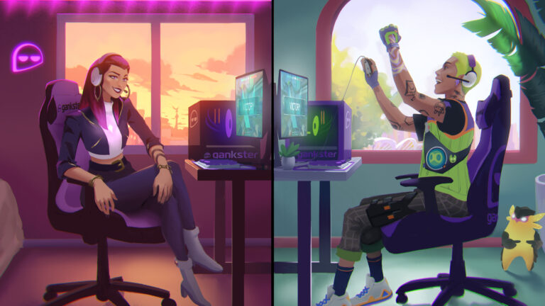 Gankster-Gruppensuche